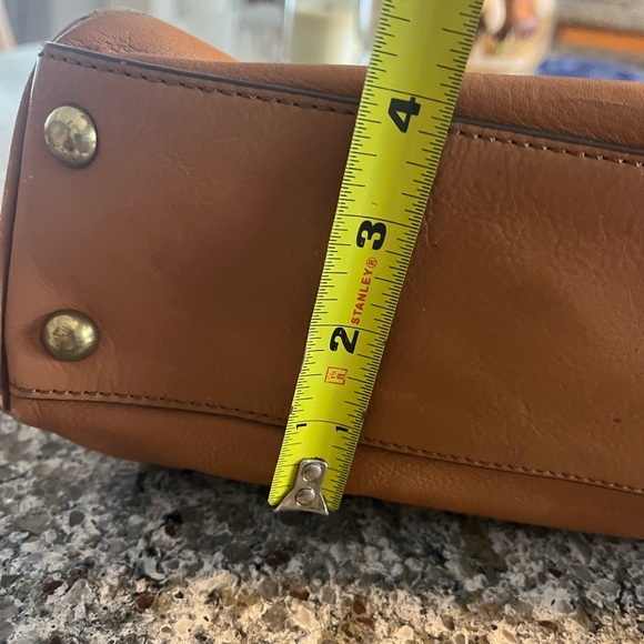 Camel leather Fossil tote bag - Picture 6 of 7